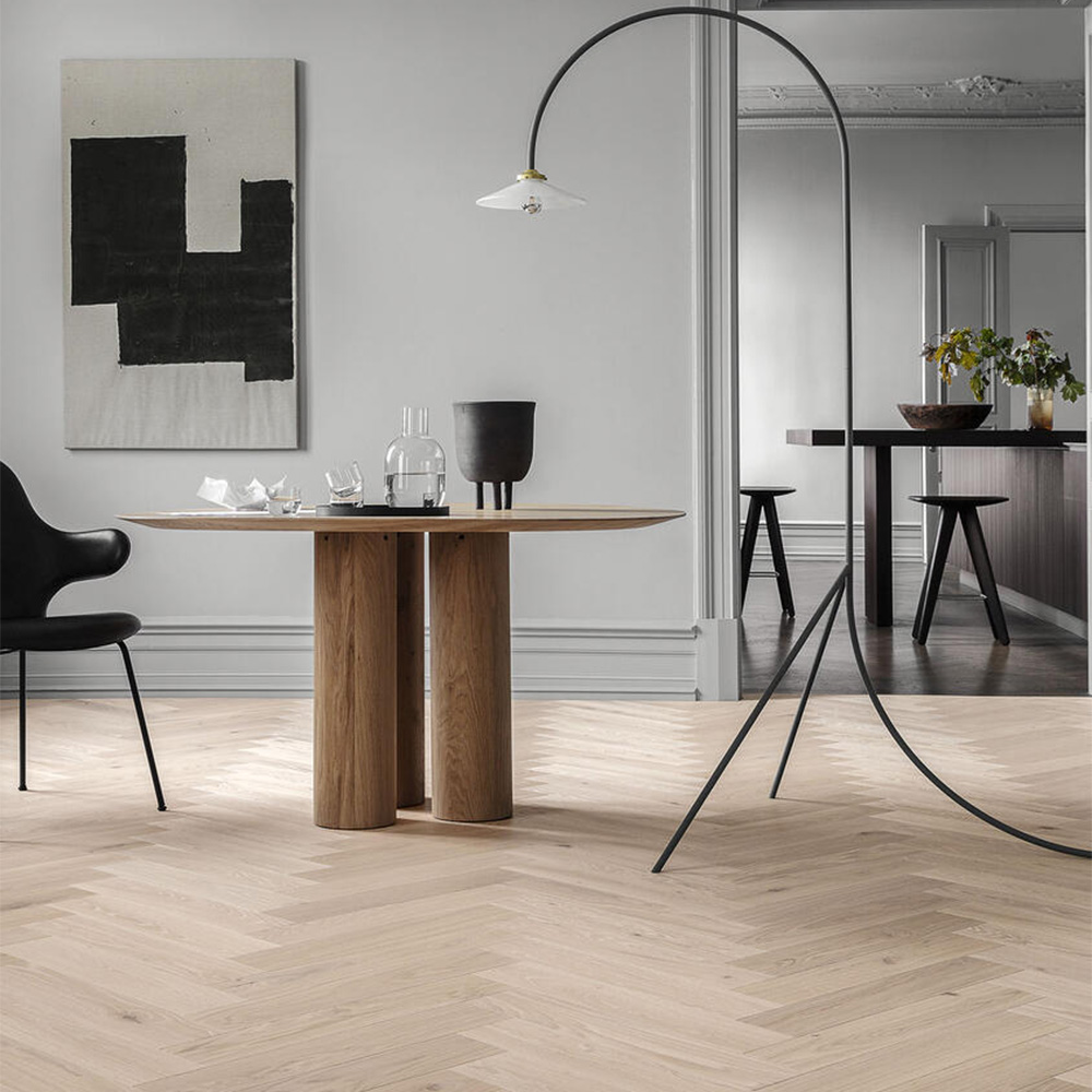 Segno - OAK LIME STONE (Herringbone)